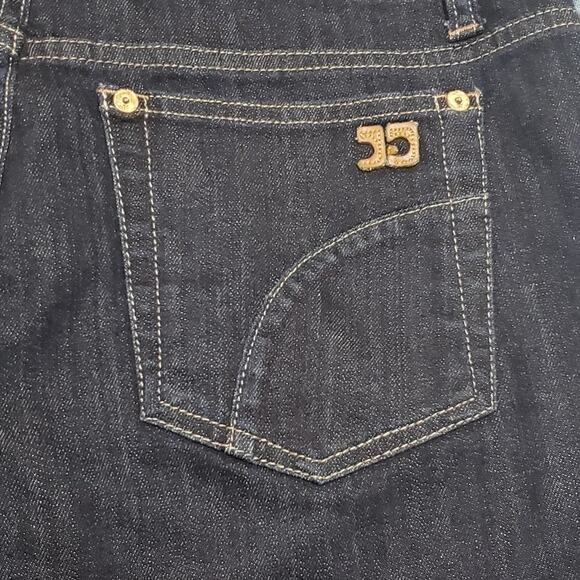 Joe's Jeans Cropped Jeans Women 28 Socialite Kicker Blue Dark Wash Denim - Picture 6 of 10